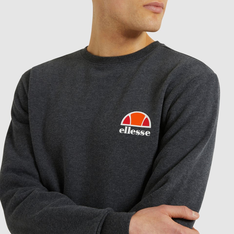 Diveria Sweatshirt Dunkelgrau Meliert für Herren