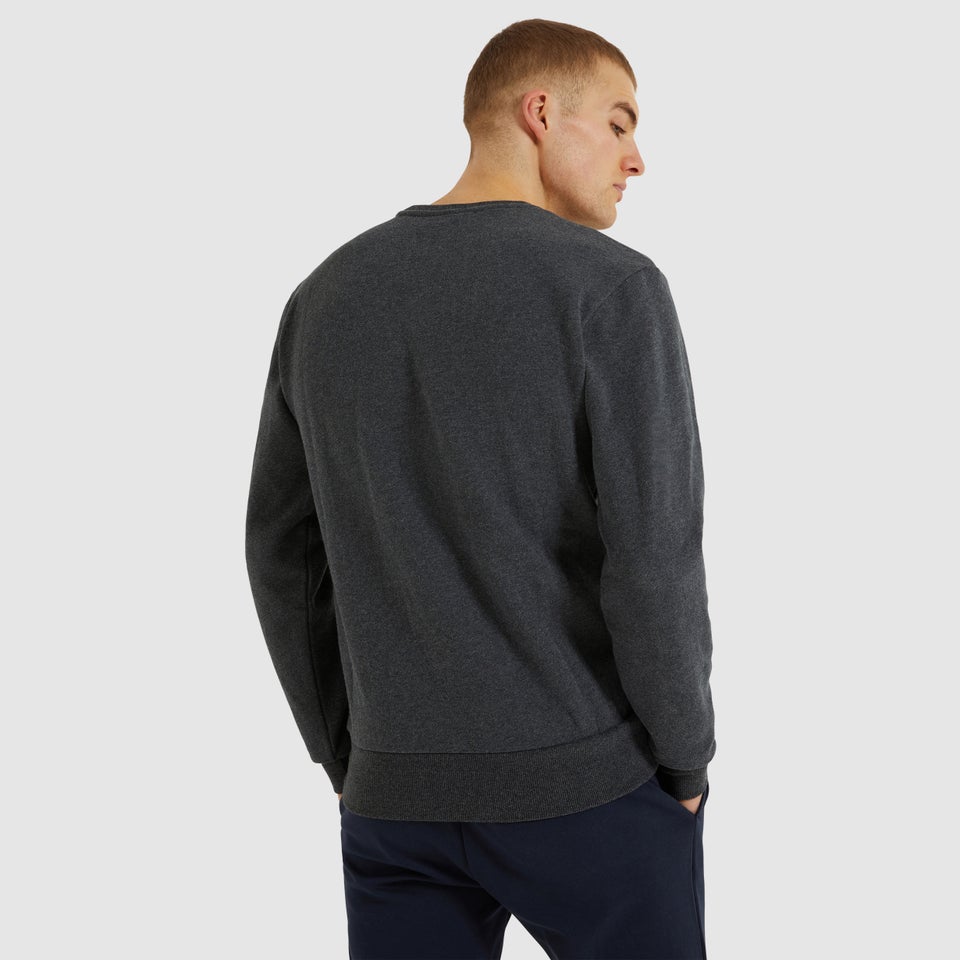 Diveria Sweatshirt Dunkelgrau Meliert für Herren