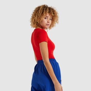 Riamona Bodysuit Red