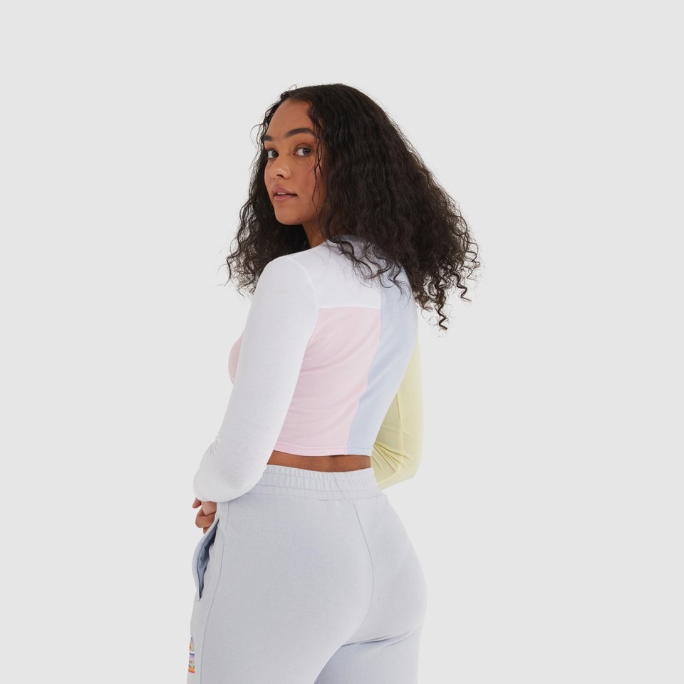 Pomeriggio Cropped T-Shirt Multi