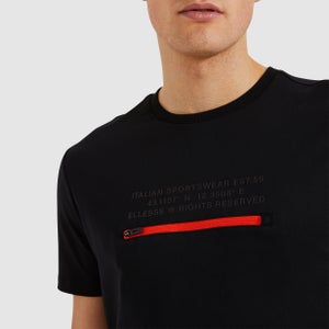 Piedmont T-Shirt Schwarz