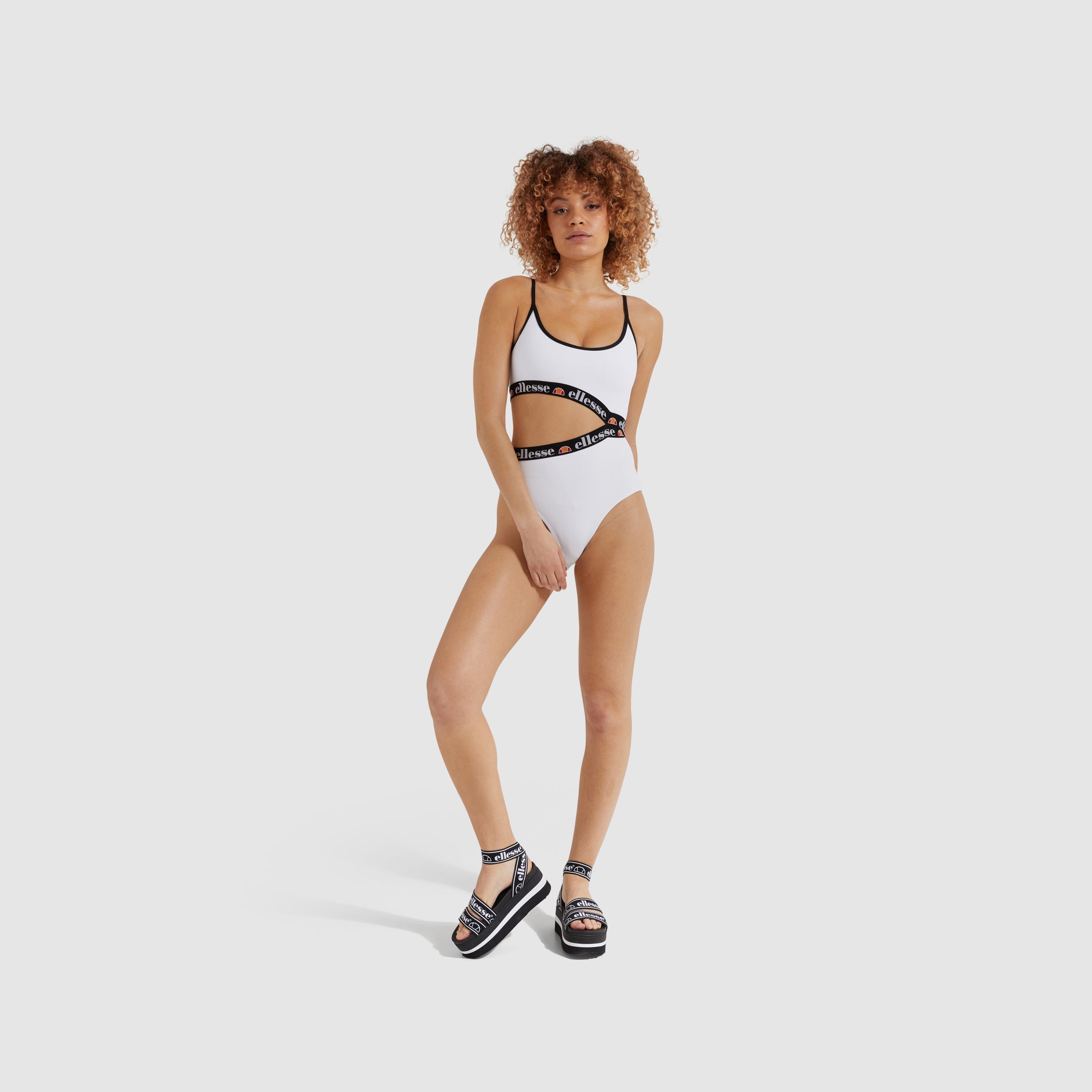 Gessica Swimsuit White | ellesse UK