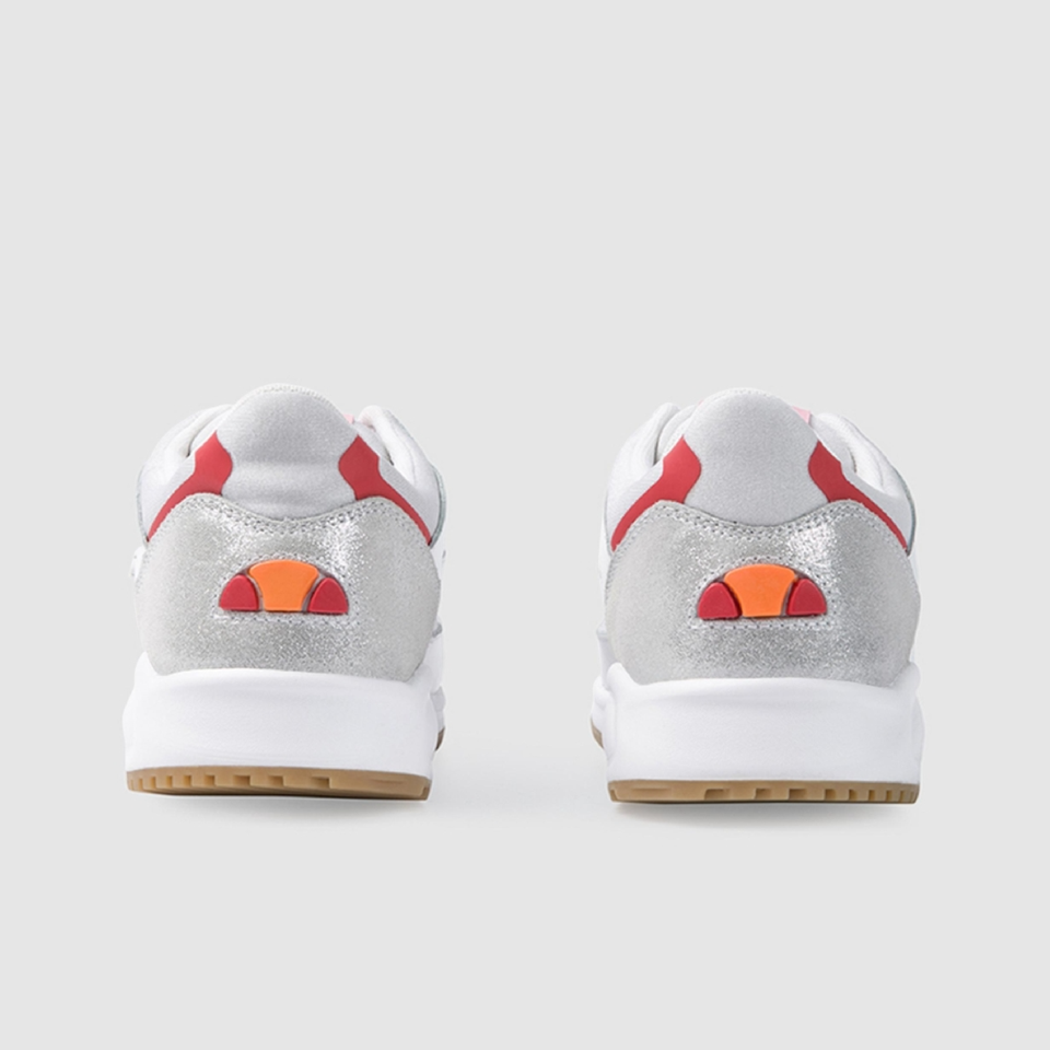 Womens Contest Trainer White Glitter