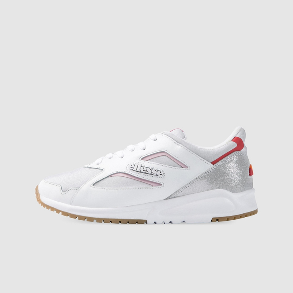 Womens Contest Trainer White Glitter