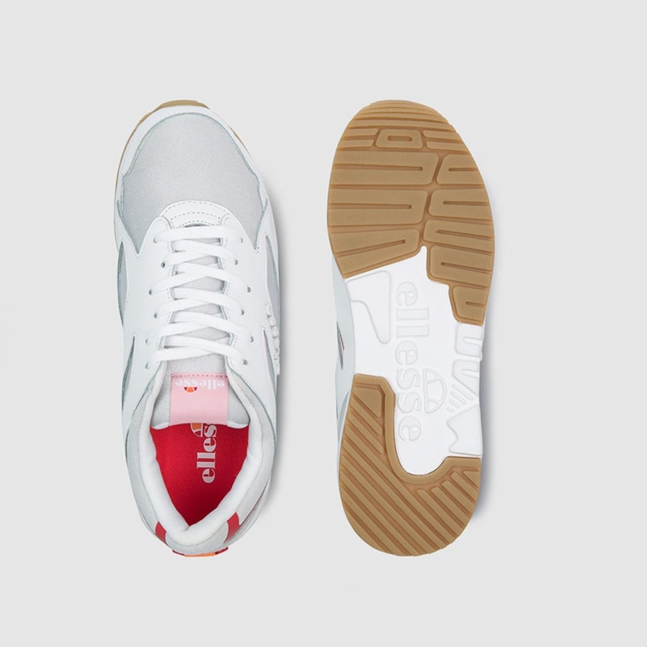 Womens Contest Trainer White Glitter