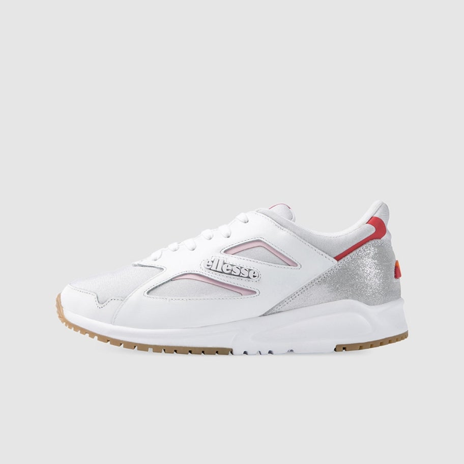 Womens Contest Trainer White Glitter