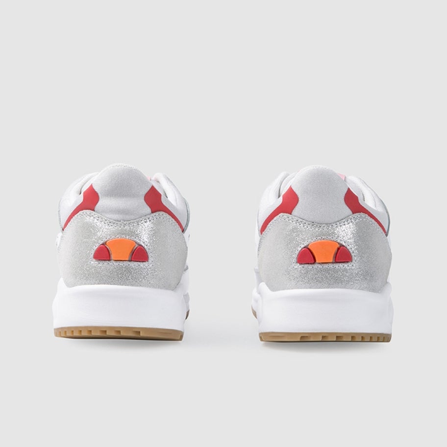 Womens Contest Trainer White Glitter