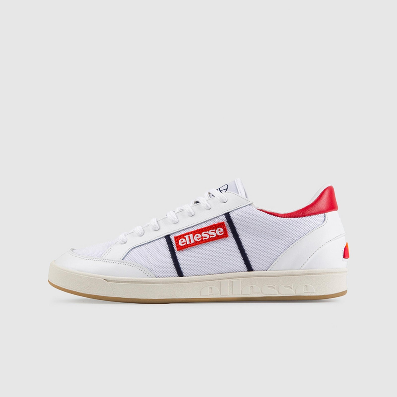 Mens Ls-81 Bdg Trainer White/Red | ellesse UK