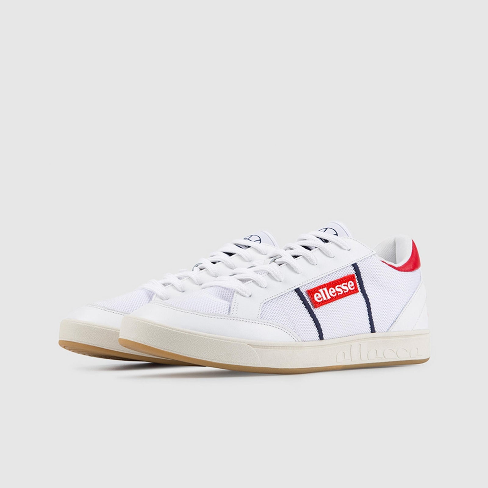 Mens Ls-81 Bdg Trainer White/Red | ellesse UK