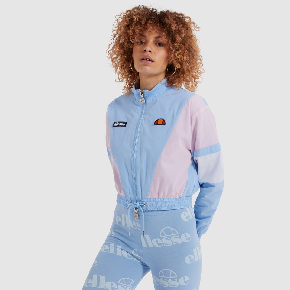 Stephanie Track Top Light Blue