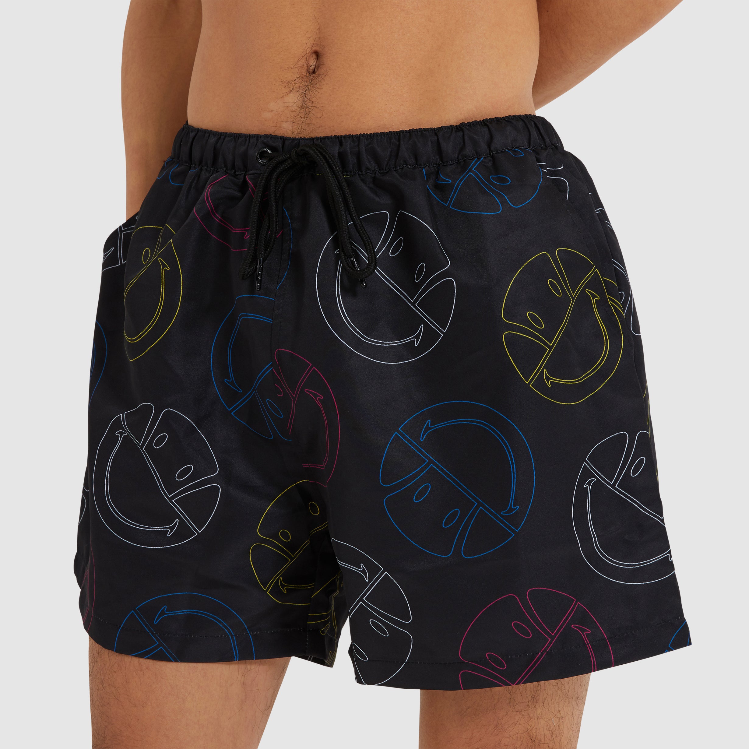 ellesse x SmileyÂ® Contento Swim Shorts Dark Grey