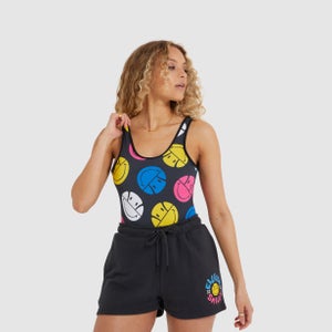 ellesse x SmileyÂ® Clounint Swimsuit Dark Grey