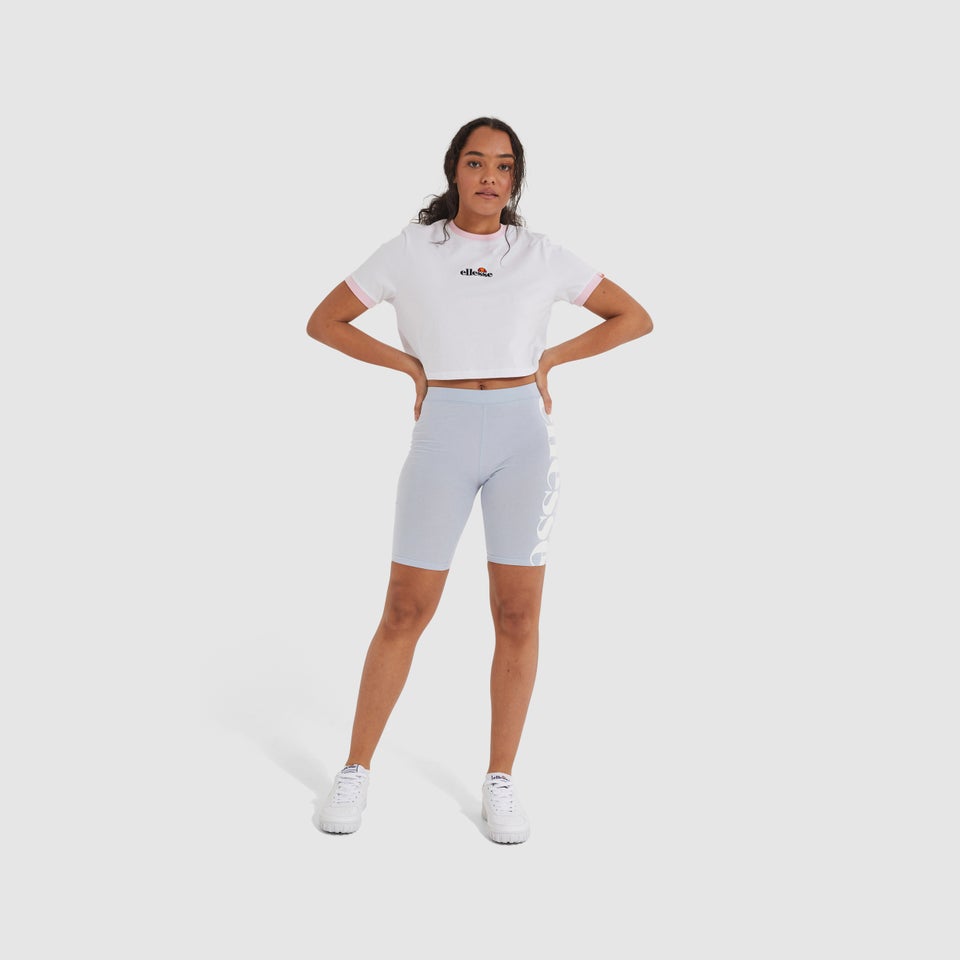 Derla Cropped T-Shirt White