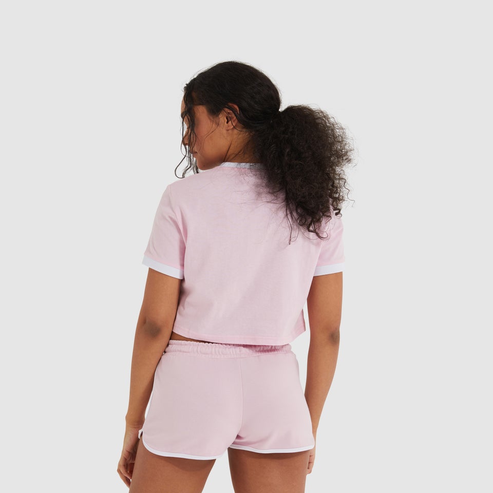 Derla Cropped T-Shirt Light Pink