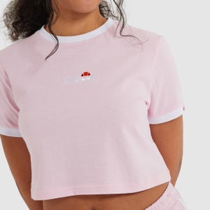 Derla Cropped T-Shirt Light Pink