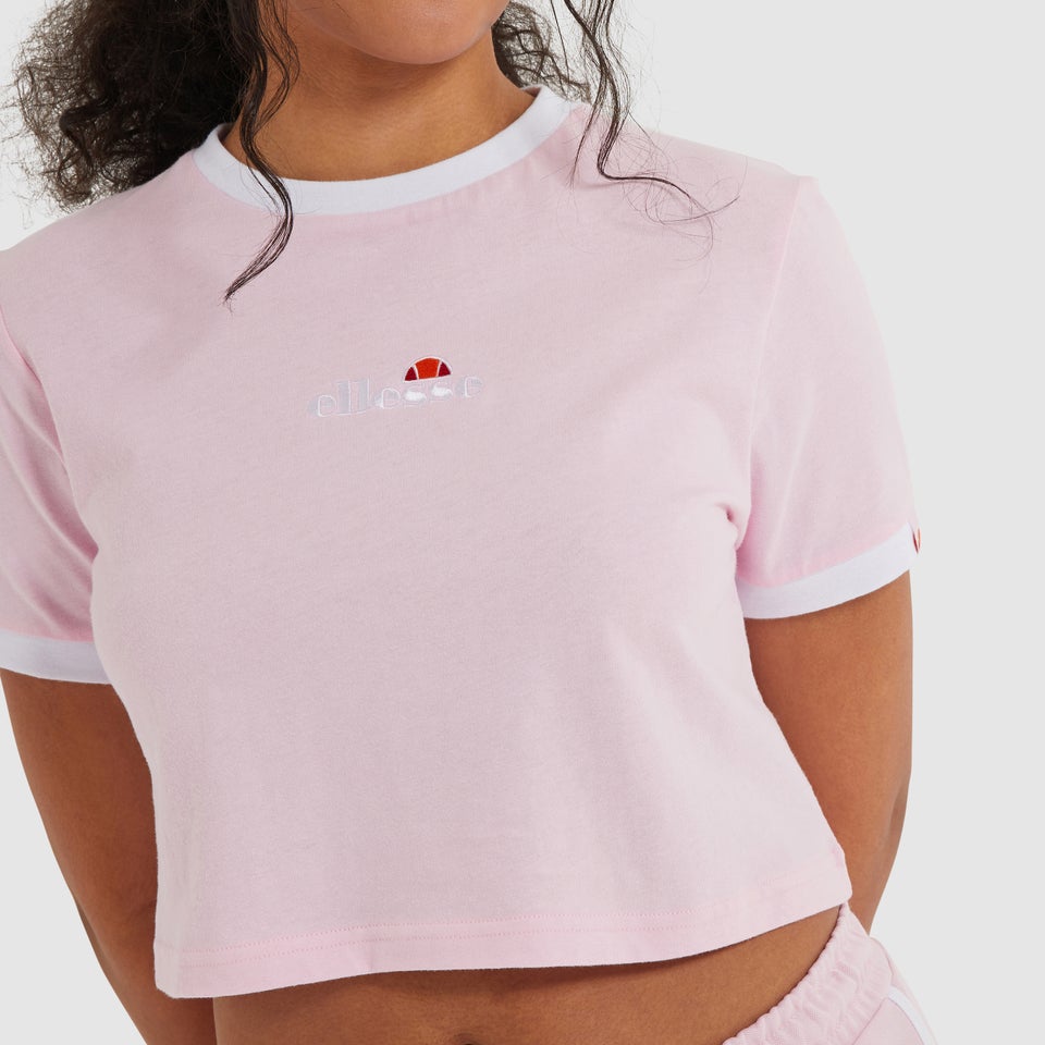 Derla Cropped T-Shirt Light Pink