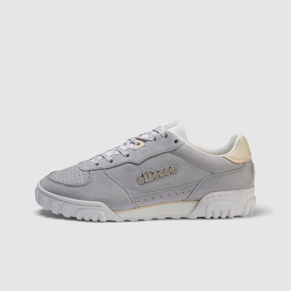 Tanker Lo Sneaker Leder Grau RohWeiß