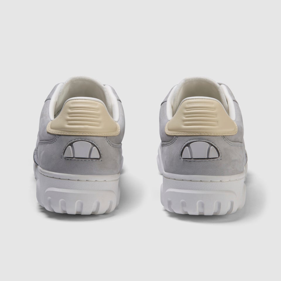 Tanker Lo Sneaker Leder Grau RohWeiß