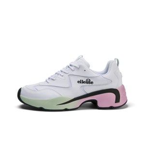 Damen Indus Gradient Runner Weiß/Pink
