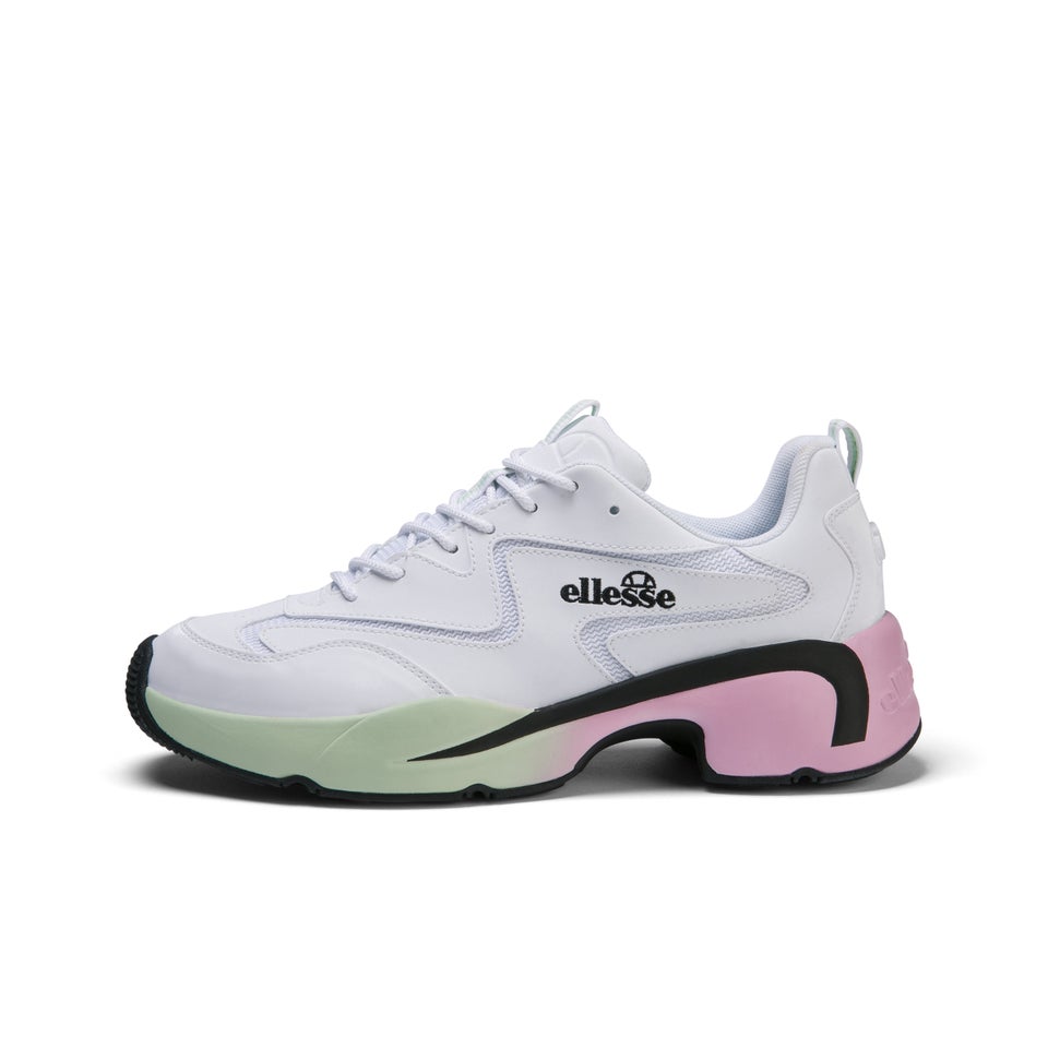 Indus Gradient Runner White/Light Pink