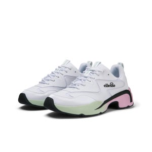 Women's Indus Gradient Runner White/Light Pink/Light Green - 3