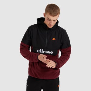 Men's Freccia Jacket Black Burgundy - XS