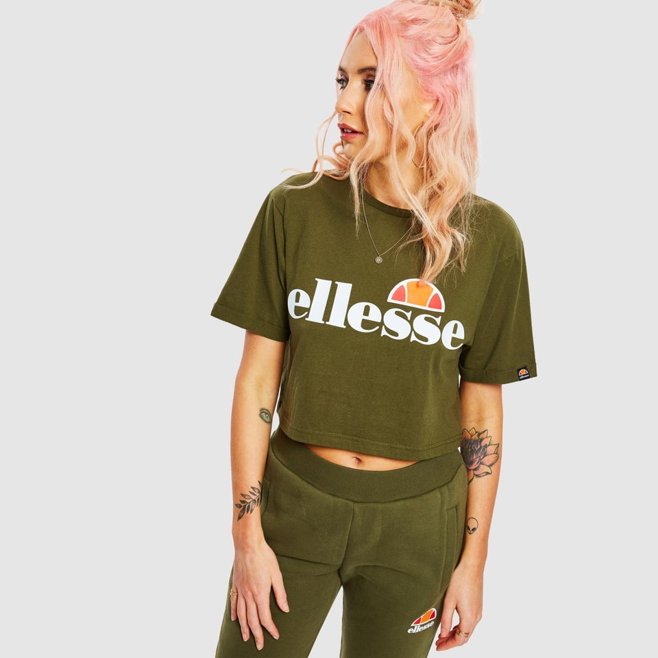 Alberta Kurztop Khaki für Damen