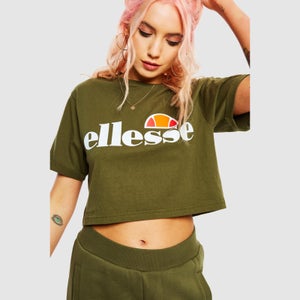 Alberta Kurztop Khaki für Damen
