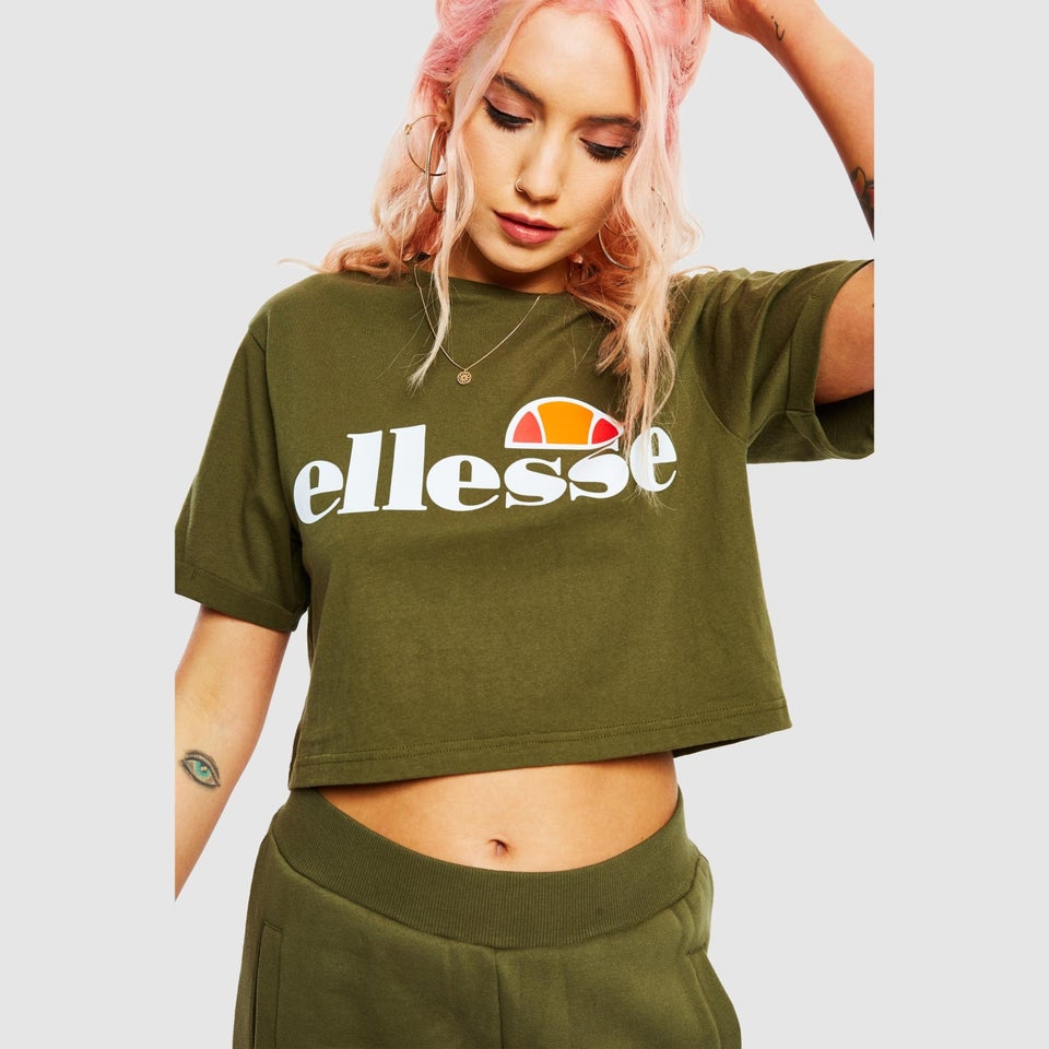 Alberta Kurztop Khaki für Damen