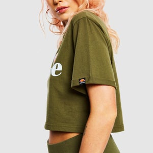 Alberta Kurztop Khaki für Damen