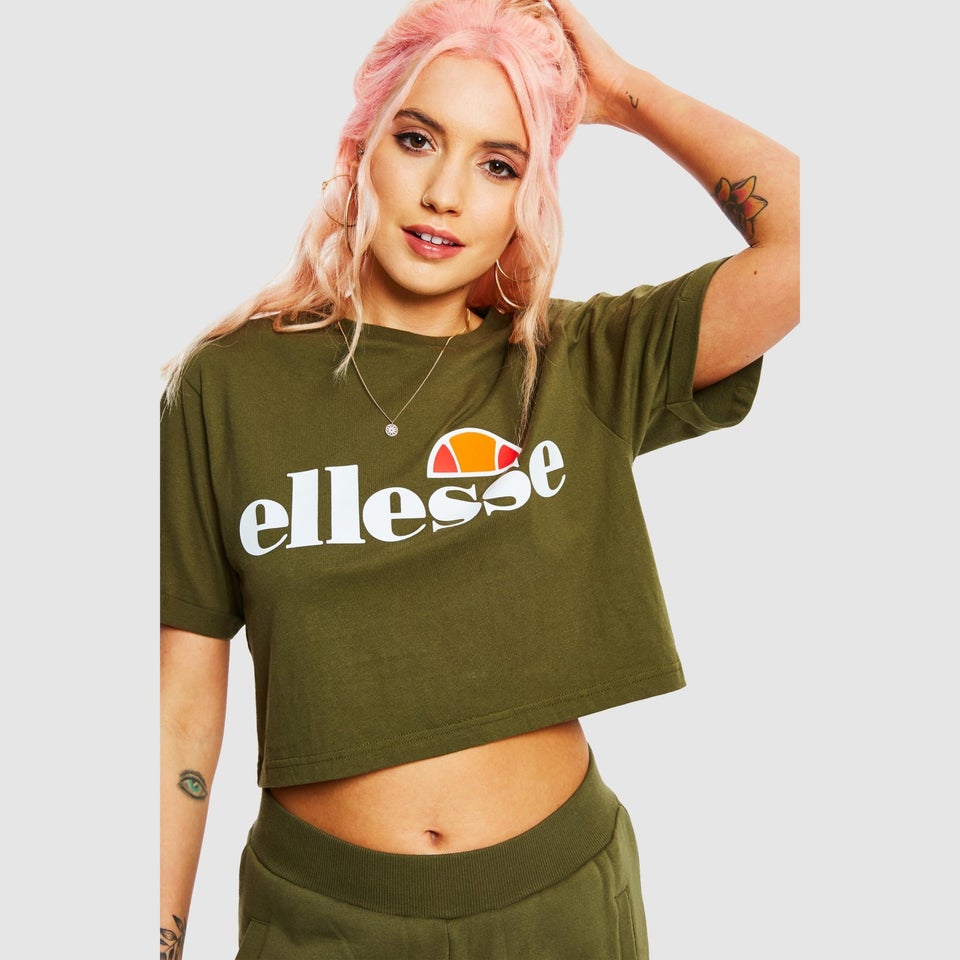 Alberta Kurztop Khaki für Damen