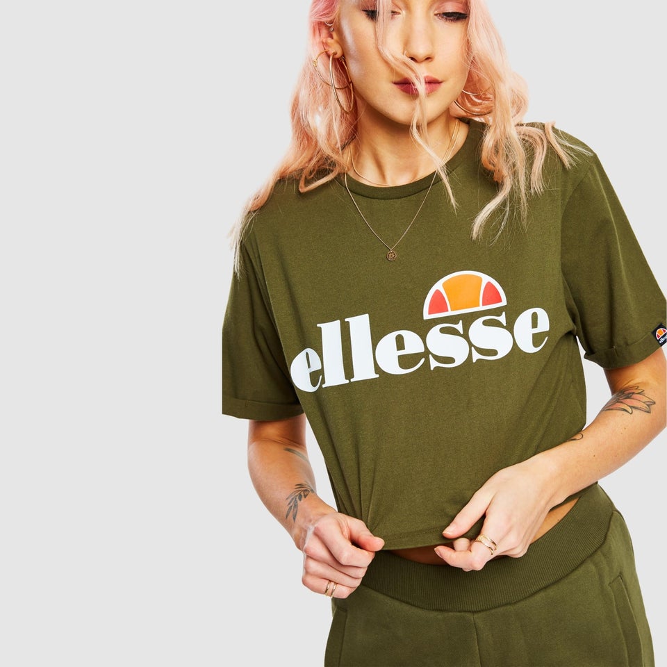 Alberta Kurztop Khaki für Damen