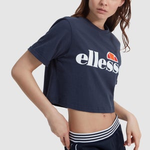 Women's Alberta Cropped T-Shirt Navy
