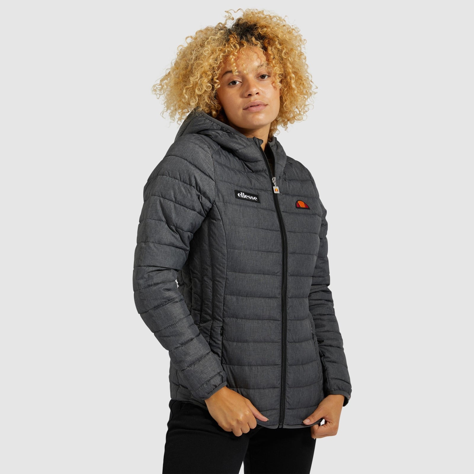 ellesse ジャンプスーツ M グレー/ピンクオレンジ Lompard Jacket Grey | ellesse UK
