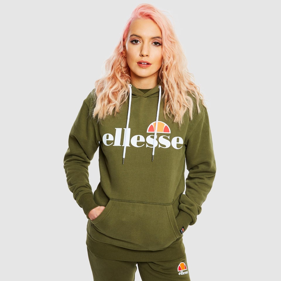 Torices Kapuzenpullover Khaki für Damen