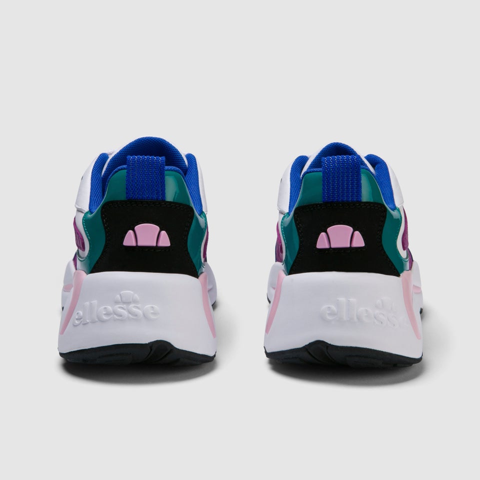 Indus Sneaker Leder Weiß Blau