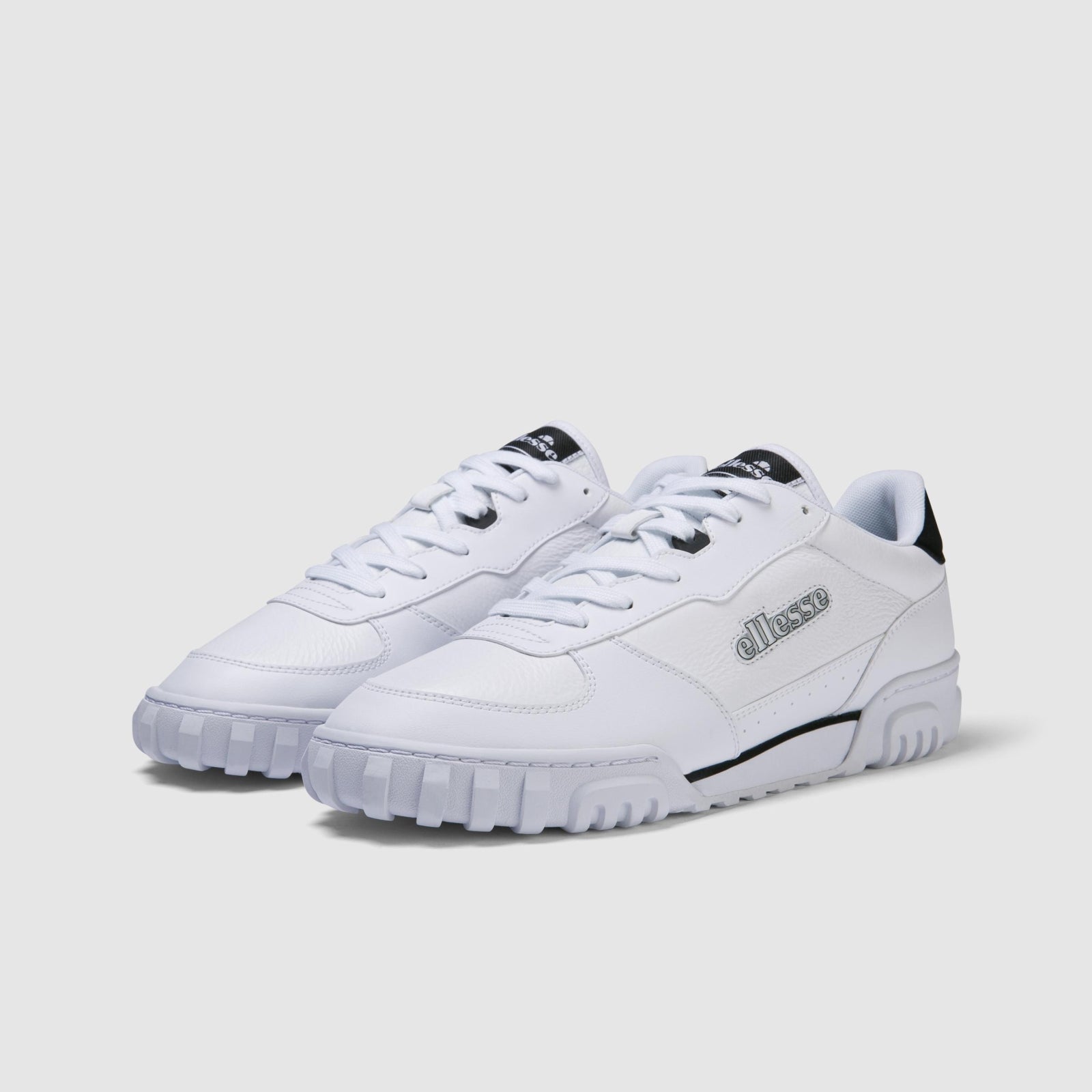 Mens Tanker Lo Trainer White/Black | ellesse UK