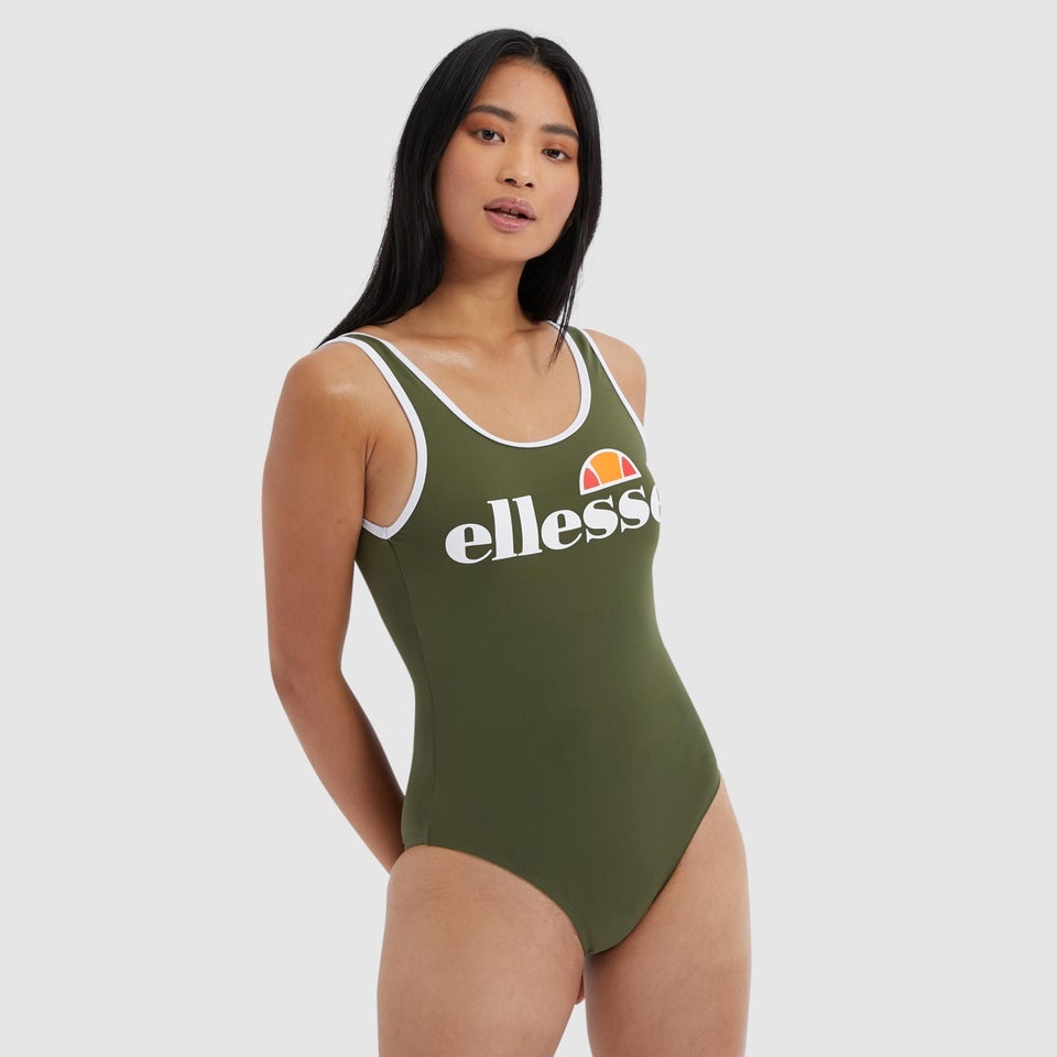 Lilly Badeanzug Khaki für Damen