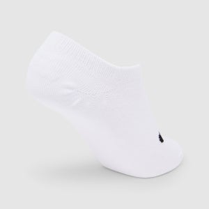 Frimo 3 Pack No Show Socks White
