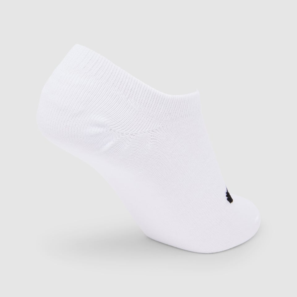 Frimo 3 Pack No Show Socks White