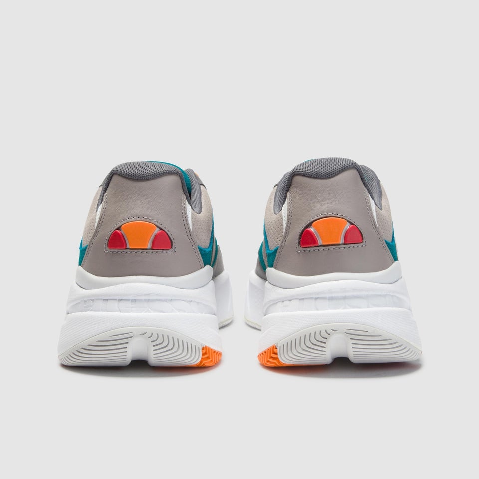 Mens Aurano Trainer Green/Grey