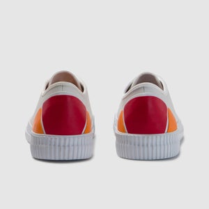 Men's Tropea Leather Trainer White