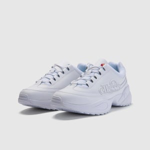 Men's Sparta Leather Trainer White