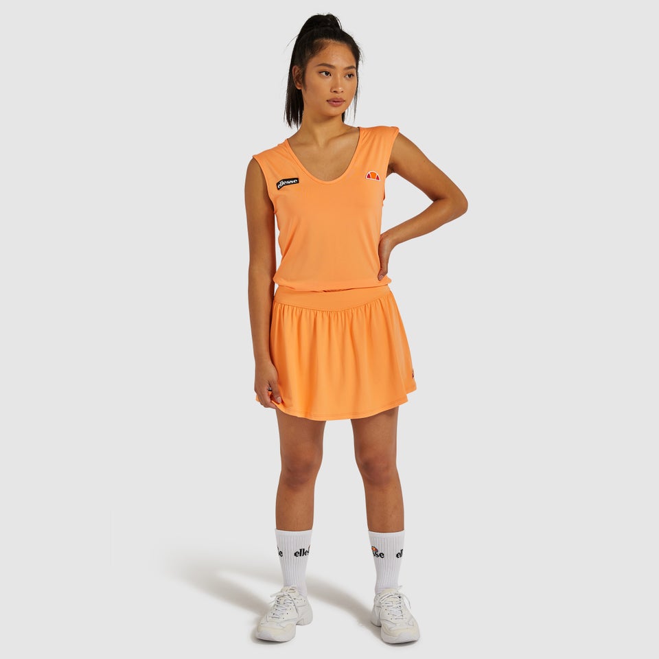 Ribbon T-Shirt Orange für Damen
