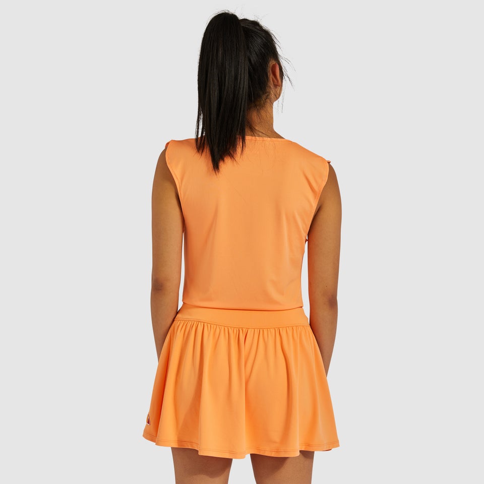 Ribbon T-Shirt Orange für Damen