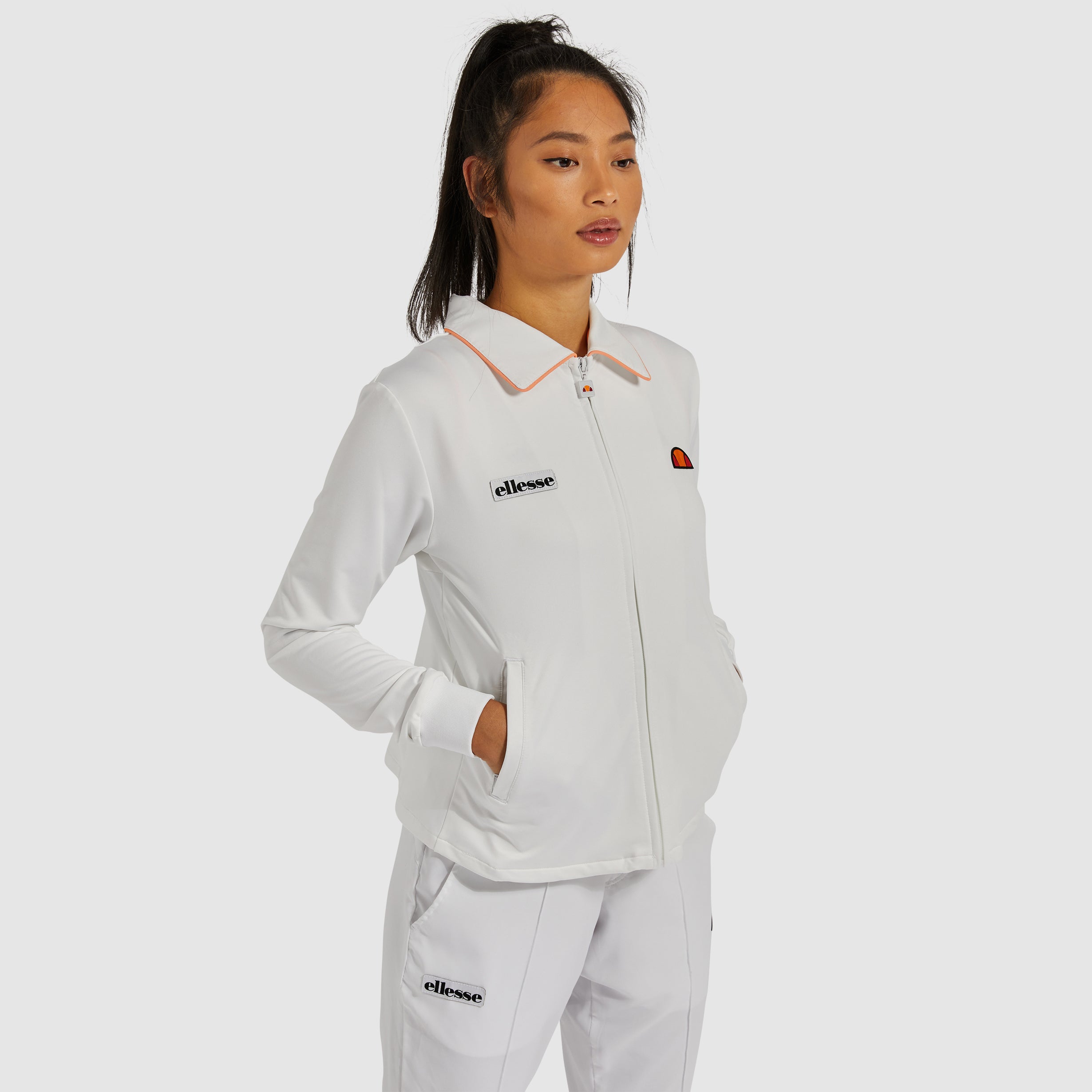 Women's Blaze Jacket White | ellesse UK