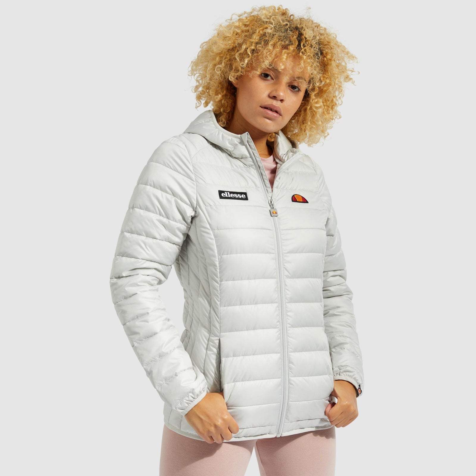 Lompard Padded Jacket Light Grey | ellesse UK