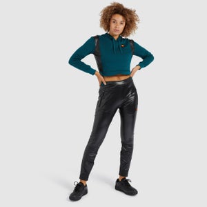 Women's Fioci Crop Hoody Teal