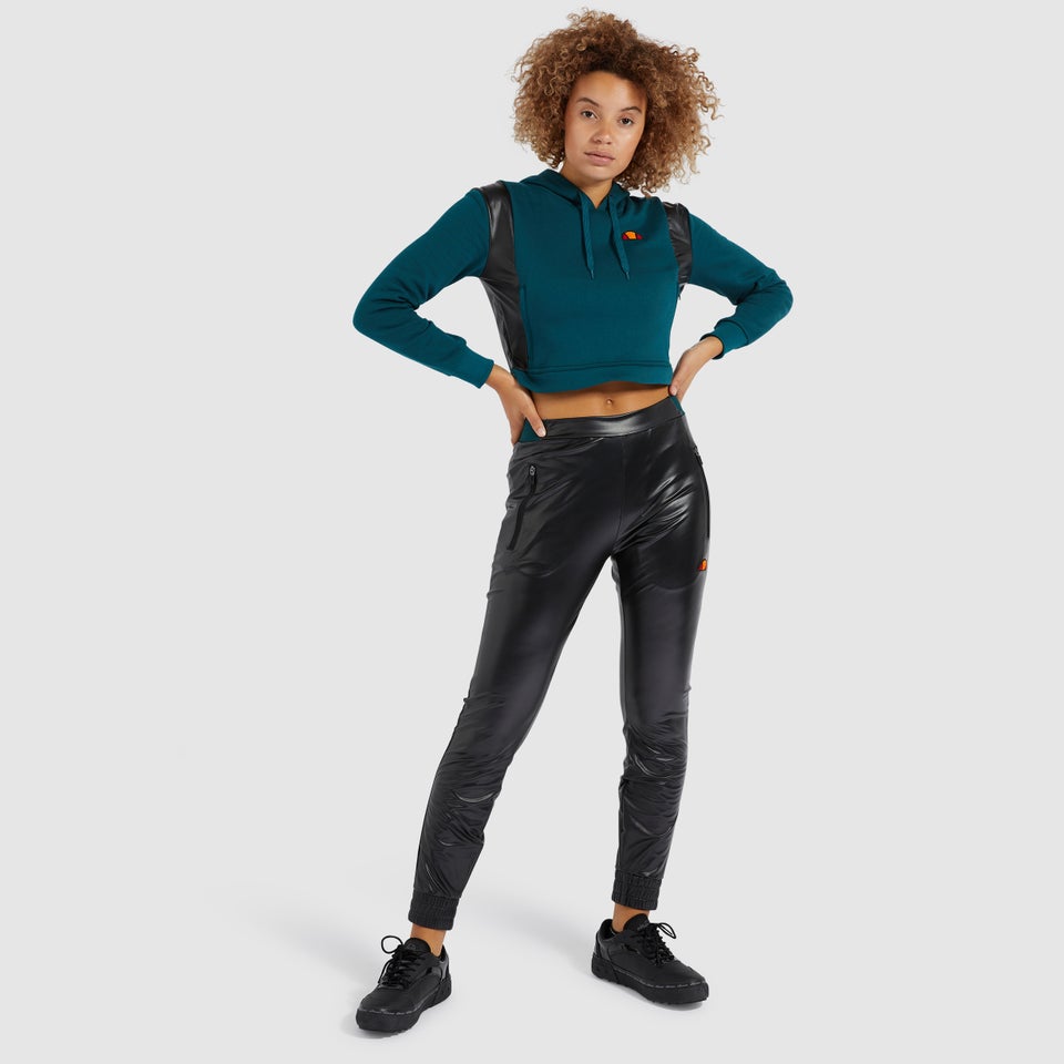 Women's Fioci Crop Hoody Teal