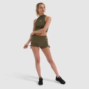 Sveti Cropped Vest Khaki